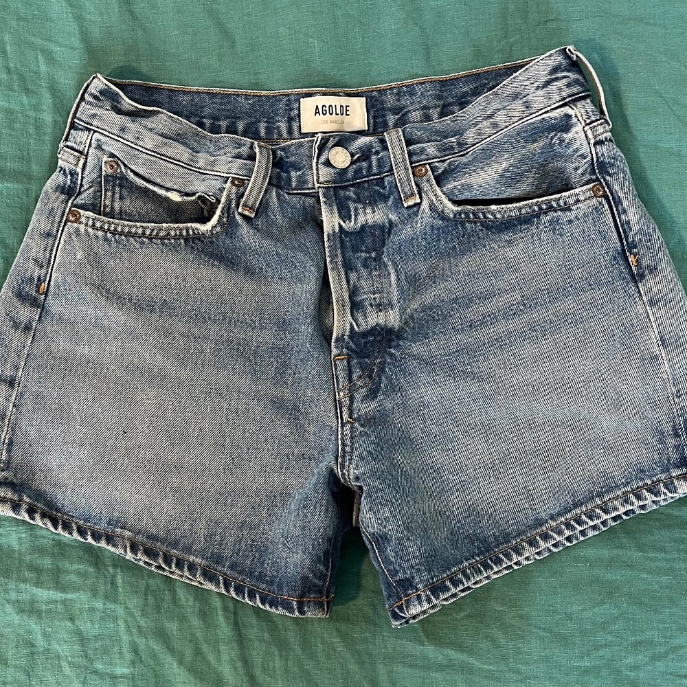 Agolde Parker Long Shorts